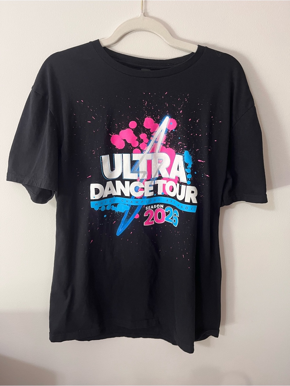ULTRA Dance Tour Competition Official Event Merch T-shirt 2026 Unisex Adult Sz L